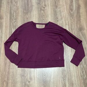 Nike Women’s Medium Cropped Longsleeve Pull Over Sweater
